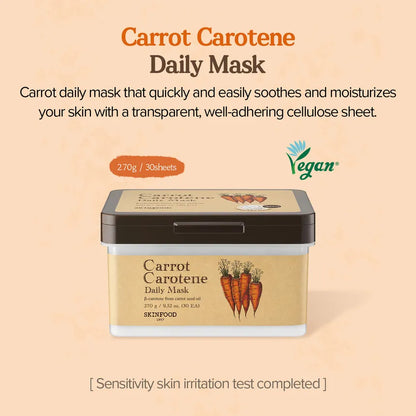 SKINFOOD - Carrot Carotene Daily Mask