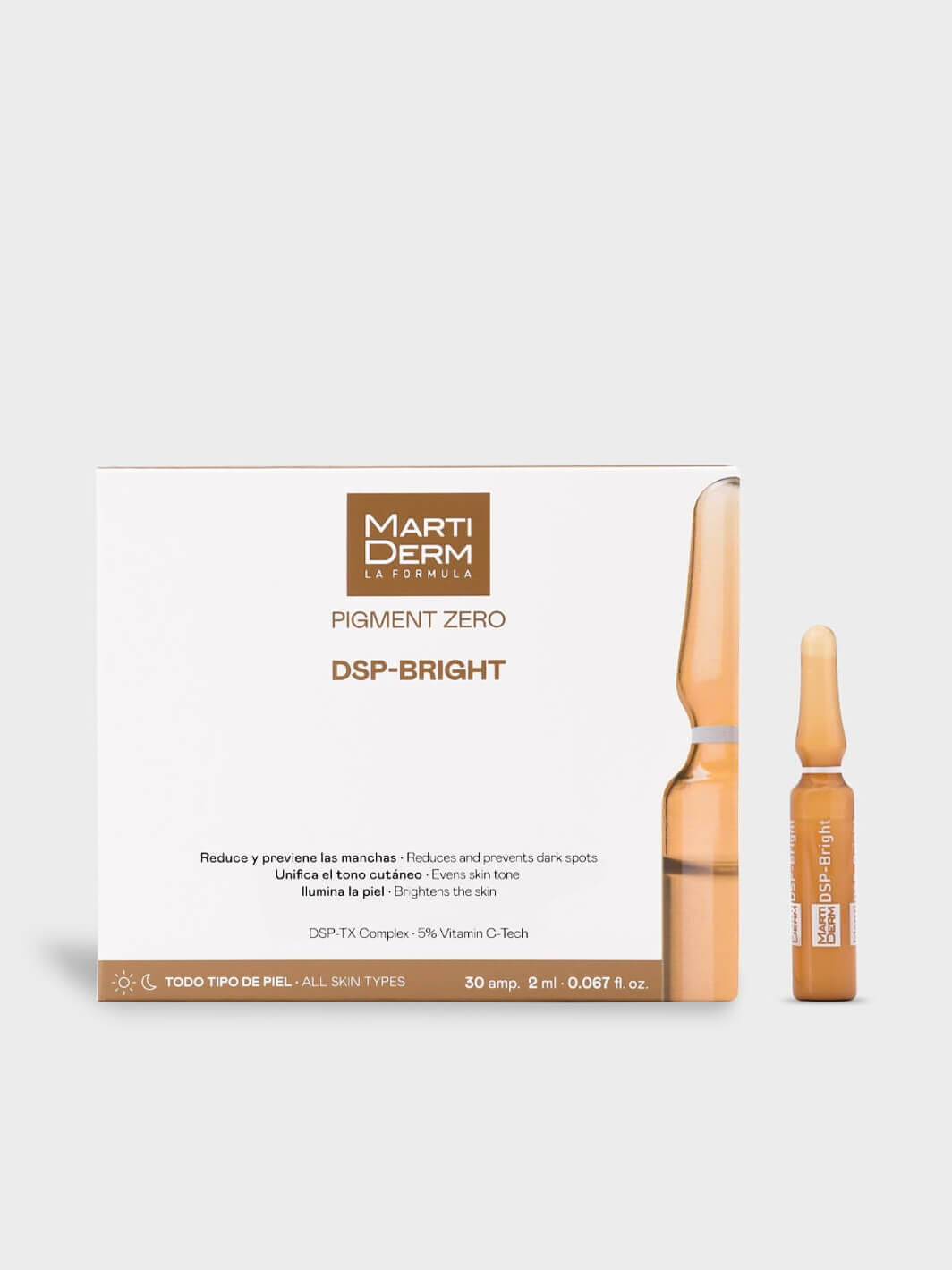 Martiderm Pigment Zero DSP-Bright Dark Spots Ampoules 30x2ml